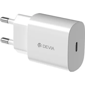 Devia síťová nabíječka Rocket PD 20W 1x USB-C bílá