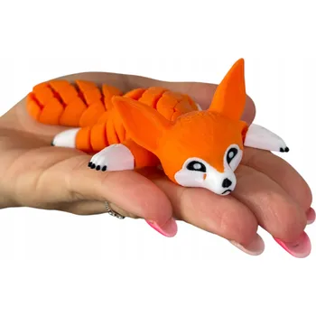 Figurka Figurka Lišky – chytrost ve 3D provedení, vychytávka, dárek, hračka proti stresu