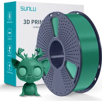 Filament PLA filament+ Sunlu 1,75 mm 1 kg zelený