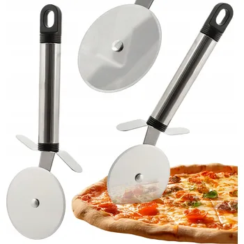 Kuchyňský nůž NŮŽ NA PIZZU KULATÝ FAWORKI NEREZOVÁ OCEL