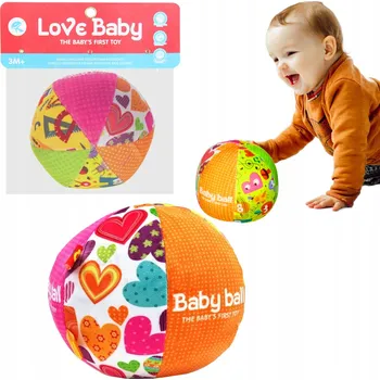 Hračka pro nejmenší Měkký Míček se Zvonkem PRO BATOLATA HRAČKA PRO DĚTI