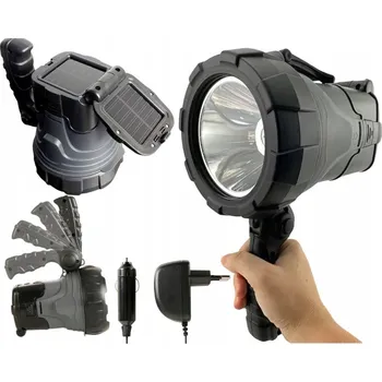 LED PRACOVNÍ LAMPA AKUMULÁTOROVÁ REFLEKTOR PANEL SOLÁRNÍ + NABÍJEČKA