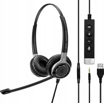 Sluchátka Sluchátka přes uši Sennheiser SC 665 USB