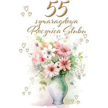 Přání k výročí svatby – 55 let. Trend