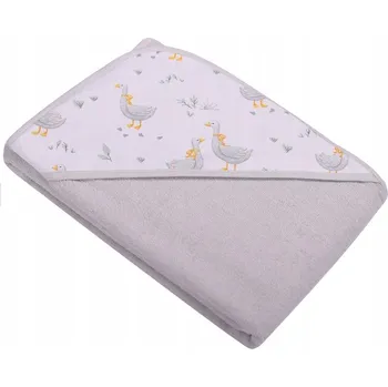 deka Deka s kapucí Duet Baby 80 x 80 cm šedá