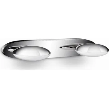 Nástěnné svítidlo Hotstone SVÍTIDLO NÁSTĚNNÉ LED 2x5W 730lm 2700K IP44, lesk.chrom