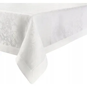 ubrus VILLA ITALIA Ubrus bílý 140 x 240 cm žakárový RITA