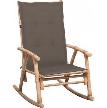 Křeslo Houpací křeslo VidaXL šedé