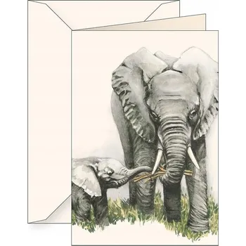 Obálka Přání B6 obálka 7506 Sloni