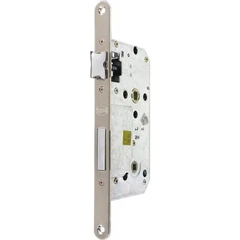 zadlabací zámek Univerzální WC zámek zadlabací ALFA 72/50/18 Nikl satén - VÝPRODEJ