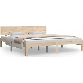 Postel Dřevěná dvoulůžková postel G02V 80x200 dub