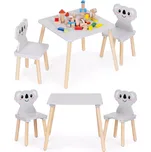 Dětský stolek a 2 židle Koala ECOTOYS