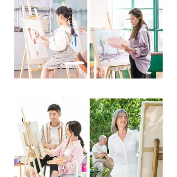 Malování podle čísel s rámem 20 × 20 cm – květinový motiv