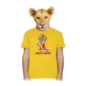 Bastard Santa mouse dětské tričko Gold