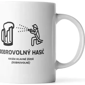 Sablio Hrnek Dobrovolný hasič - 200 ml - espresso