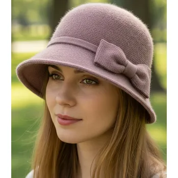 Klobouk Agrafka klobouk bucket hnědý velikost 57