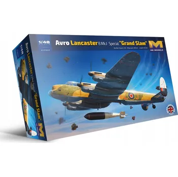 Plastikový model Letadlo Avro Lancaster B Mk.I Special Grand Slam model 01F007 HK Models