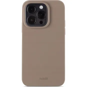 Pouzdro na mobilní telefon Zadní Kryt Holdit pro Apple iPhone 15 Pro hnědý