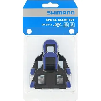 Pedál na kolo Kufry pro pedály Shimano SM-SH12 SPD-SL modré