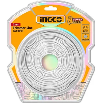 Ingco struna do sekačky kulatá 2mm