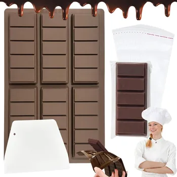 Nádoba na pečení Silikonové formy na čokoládu a dorty, nepřilnavé, na pečení