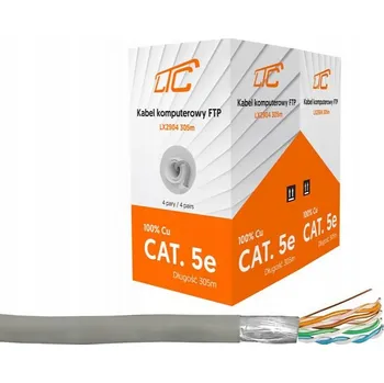 Síťový kabel Kabel kroucená dvojlinka LTC F/UTP kat. 5e 305 m