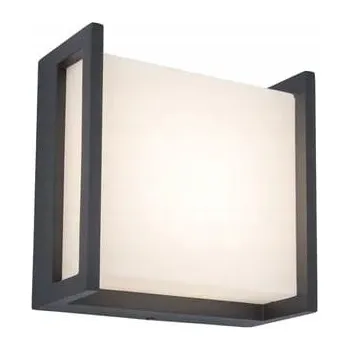 Venkovní osvětlení Venkovní nástěnné svítidlo Lutec šedé s integrovaným LED zdrojem 8 W