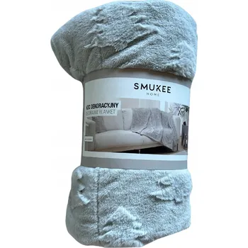 deka Deka Smukee polyester 130 cm x 170 cm modrá