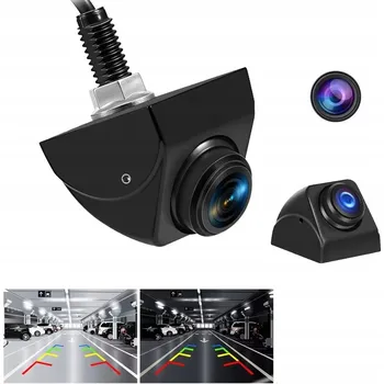 Zabezpečení domácnosti Zpětná Couvací Kamera Automobilová s parkovacím senzorem, čočkou 170°, černá