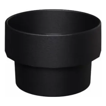 kanalizace Chudej CHUDĚJ hrdlo DN125, pro napojení lapače splavenin, litina, černá