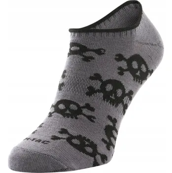 Pánské ponožky M-Tac Letní prodyšné sportovní Ponožky Pirate Skull Dark Grey 43-46