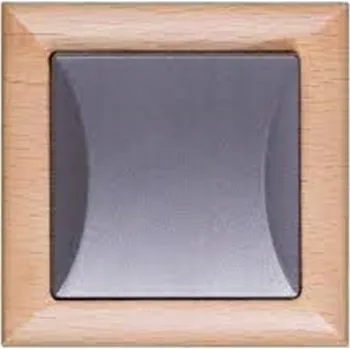 vypínač Jednopólový vypínač Timex-Elektro WP-1 Op buk / grafit