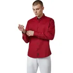 Rawlucci Pánská červená nadměrná společenská košile s dlouhým rukávem Barva: Červená, Velikost: 3XL