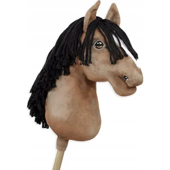 Hobby horsing Hobby Horse Velký kůň na tyči Premium - jelen A3