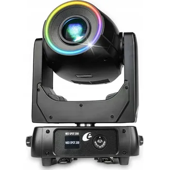 Bezpečnostní kamera OTOČNÁ LED HLAVA SCÉNICKÉ OSVĚTLENÍ GOBO FOCUS EVOLIGHTS NEO SPOT 200W