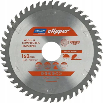 Pilový kotouč Norton pilový kotouč 160mm x 30/16mm x 48 zubů na dřevo