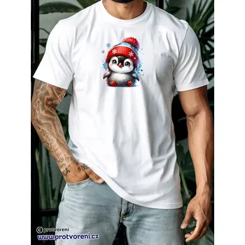 Dámské tričko Trička s potiskem Tričko s potiskem, TUČŇÁK S ČEPICÍ, 1 ks zvolte VELIKOST textilu ZDE:: L- velikost typ Beagle