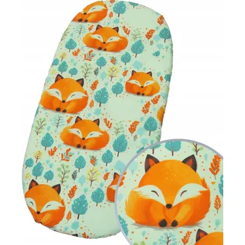 Prostěradlo Bavlněné PROSTĚRADLO Kerstin DO KOČÁRKU KORBIČKY KOLÉBKY BAVLNĚNÉ