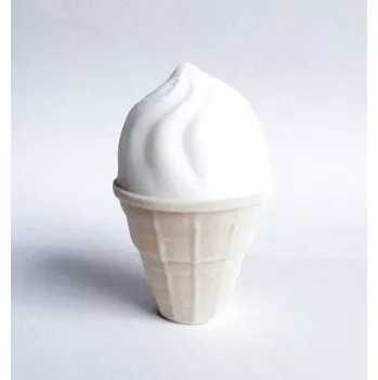 Dárková krabička Dárková krabička samet - zmrzlinový kornout (Dárková sametová krabička zmrzlina)