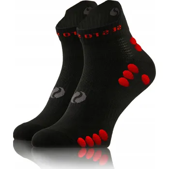 Dámské ponožky Sesto Senso sportovní ponožky na běhání velikost 47-50 černé