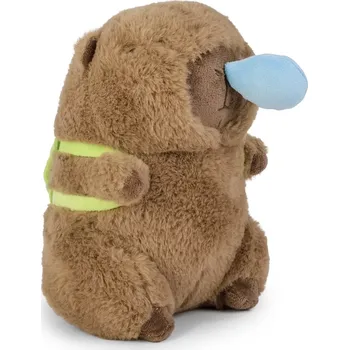 plyšák plyšová kapybara 23 cm se želvím batůžkem