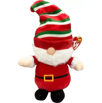 plyšák Plyšový červený skřítek TY Gnewman 15 cm