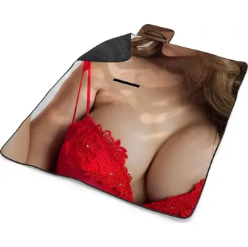 deka Sablio Plážová deka Dekolt ženy: 200x140 cm