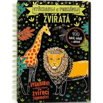 interaktivní kniha Vyškrabuj a poznávej zvířata – kreativní aktivní kniha Svojtka & Co.