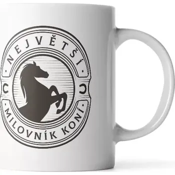 Sablio Hrnek Největší milovník koní - 200 ml - espresso