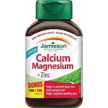 Lék na bolest, zánět a horečku JAMIESON Vápník Hořčík Zinek tbl.100+100