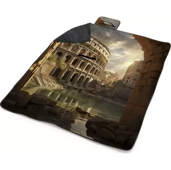deka Sablio Plážová deka Řím Koloseum Art: 200x140 cm