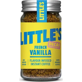 Káva LITTLE'S Little’s – Bezkofeinová instantní káva Vanilka (French Vanilla), 50 g