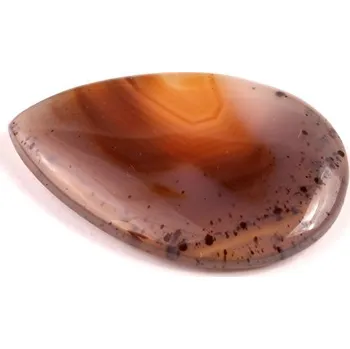 Přírodní kámen Kabošon Montana Agate č.7970 (32x21x4mm)