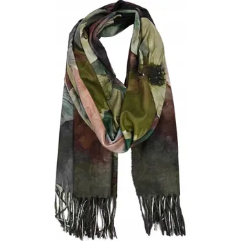 Šála Agrafka šála zelená 180 cm - žena